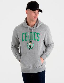 Sudadera NEW ERA TEAM LOGO PO BOSTON CELTICS - Heather Grey