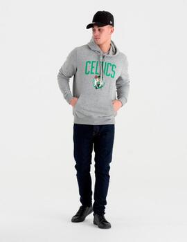 Sudadera NEW ERA TEAM LOGO PO BOSTON CELTICS - Heather Grey