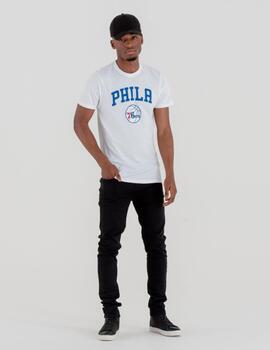 Camiseta NEW ERA TEAM LOGO PHILADELPHIA 76ers - White