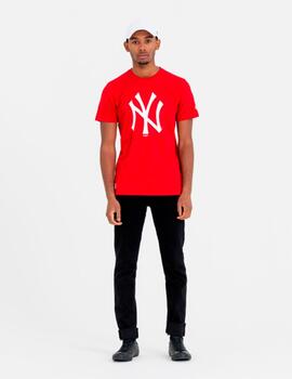 Camiseta NEW ERA TEAM LOGO NEW YORK YANKEES - Red