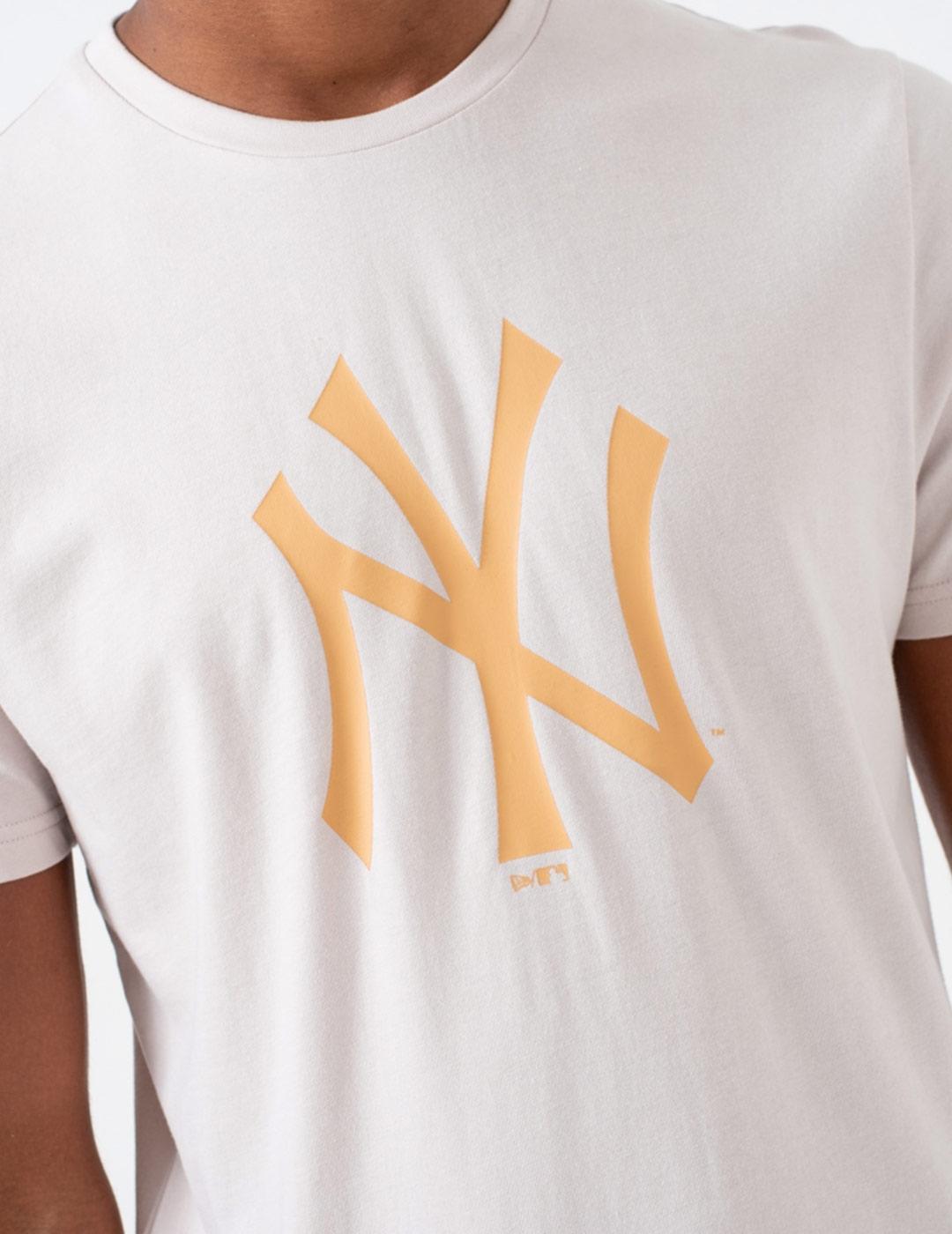 Camiseta NEW ERA TEAM LOGO NEW YORK YANKEES - Stone