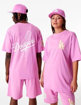 Camiseta NEW ERA PASTEL OS LA DODGERS - Pink