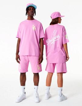 Camiseta NEW ERA PASTEL OS LA DODGERS - Pink