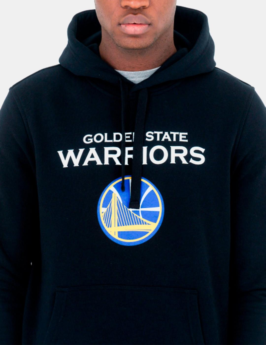 Sudadera NEW ERA TEAM LOGO PO GOLDEN WARRIORS - Black