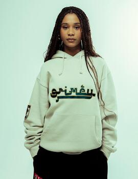 Sudadera Cap. GRIMEY  NABLUS STONES VINTAGE - White