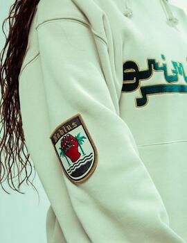 Sudadera Cap. GRIMEY  NABLUS STONES VINTAGE - White