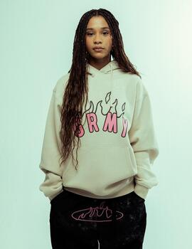 Sudadera Capucha GRIMEY MELTED STONE VINTAGE - Cream