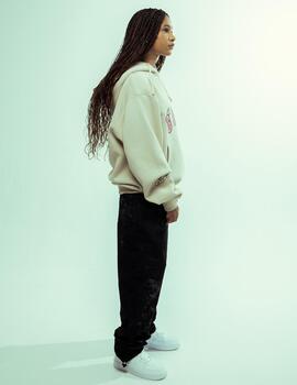 Sudadera Capucha GRIMEY MELTED STONE VINTAGE - Cream