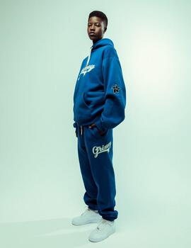 Sudadera Capucha GRIMEY MADRID HEAVYWEIGHT - Navy