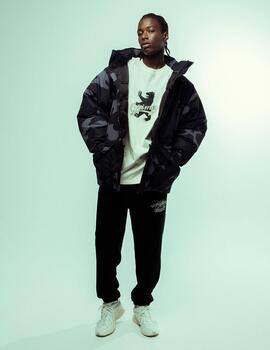 Cazadora GRIMEY ALL OVER PRINT TUSKER TEMPLE - Black