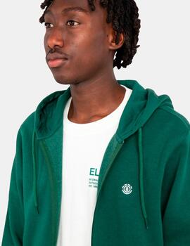 Sudadera Abierta CORNELL CLASSIC - Dark Green