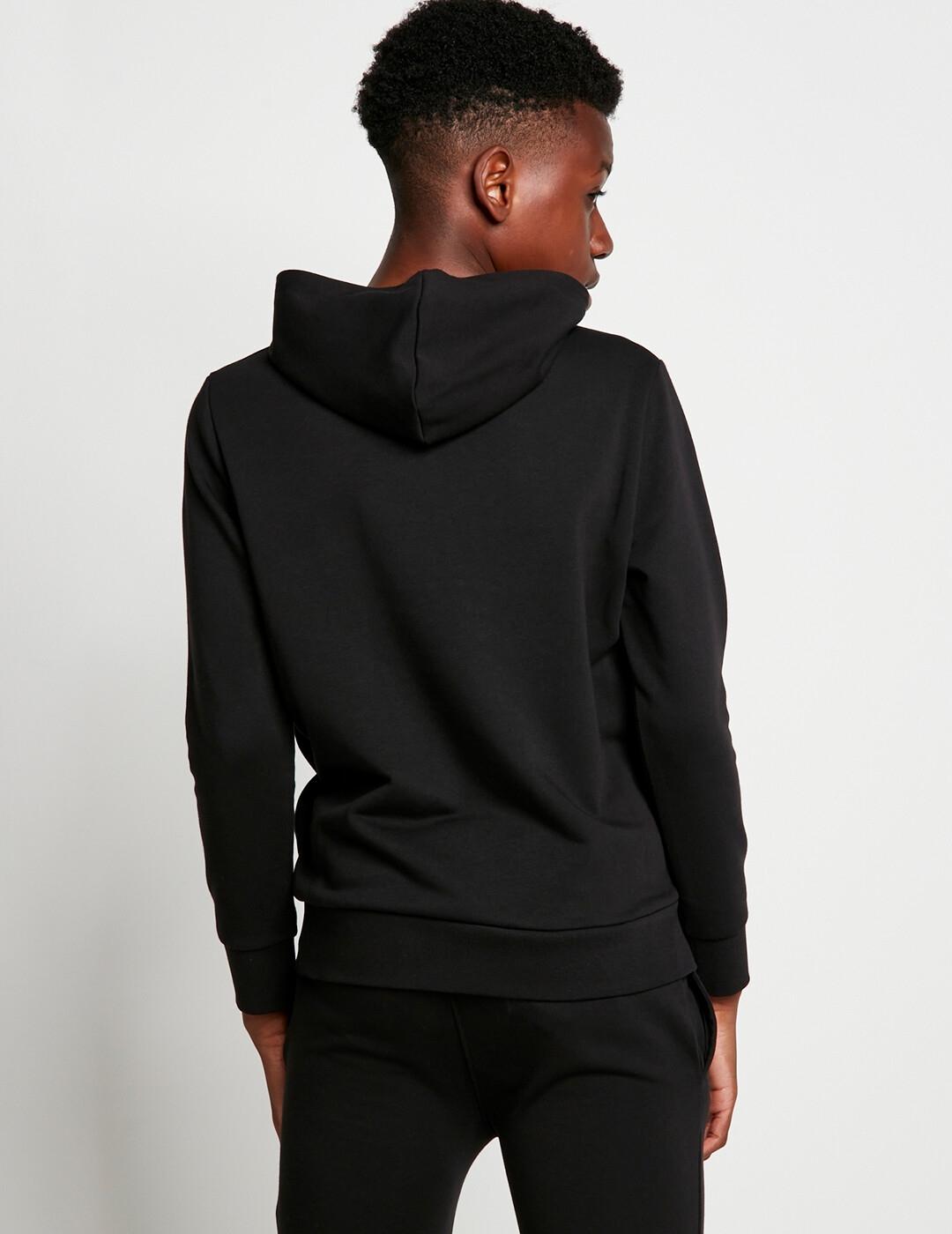 Sudadera Capucha Jr CORE - Black