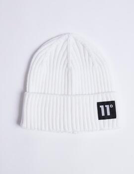 Gorro 11 DEGREES KNITTED - White