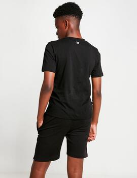 Bermuda 11 DEGREES JR GRAPHIC - Negro