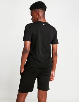 Bermuda 11 DEGREES JR GRAPHIC - Negro