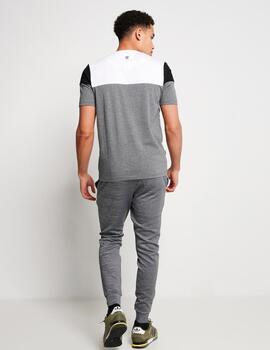 Pantalón 11  CUT AND SEW - Mid Grey Marl / White