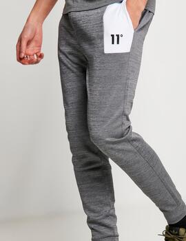 Pantalón 11  CUT AND SEW - Mid Grey Marl / White