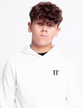 Sudadera ELEVEN DEGREES Jr CORE - White