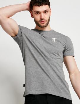 Camiseta 11  CORE MUSCLE FIT - Charcoal Marl