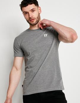 Camiseta 11  CORE MUSCLE FIT - Charcoal Marl