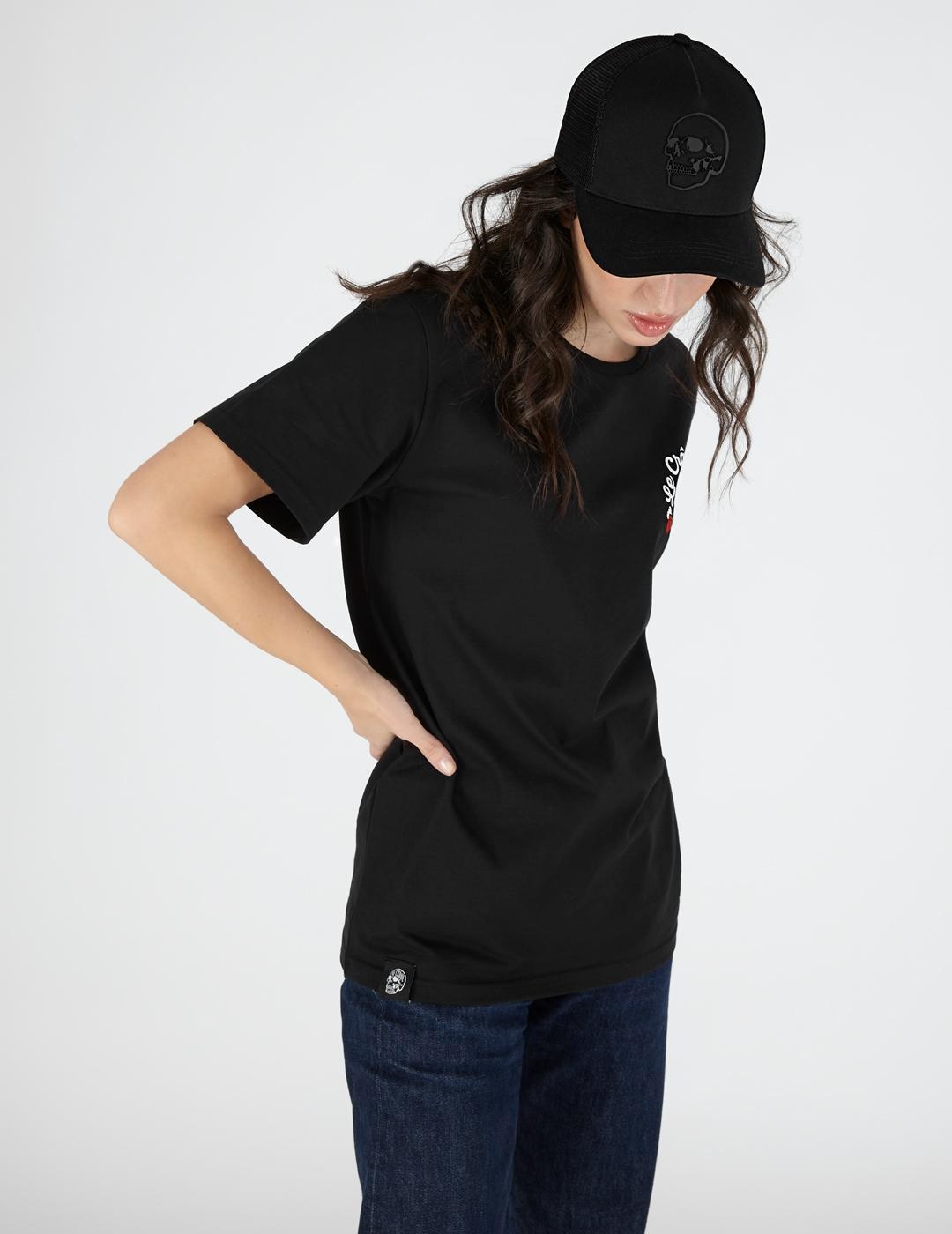 Gorra LE CRANE EMBOSSED LOGO - Negro