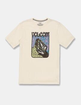 Camiseta VOLCOM FTY SUBMERGED - Off White