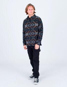 Camisa HURLEY PORTLAND ORGANIC FLANNEL - Bronzed