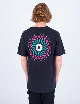 Camiseta HURLEY EVD SAW SUN - Black