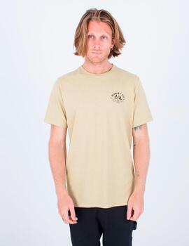 Camiseta HURLEY EVD EXPLR CAMPIN - Maple Cream