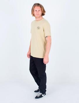 Camiseta HURLEY EVD EXPLR CAMPIN - Maple Cream