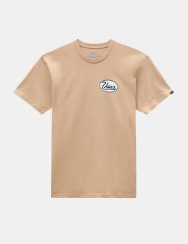 Camiseta VANS GAS STATION LOGO - Taos Taupe/Black