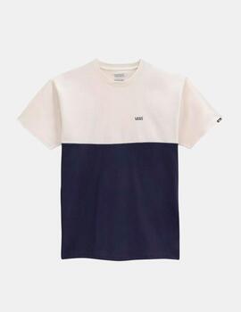 Camiseta VANS COLORBLOCK - Dress Blues/Antique White