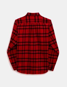 Camisa WESTMINSTER - Chili Pepper/Black