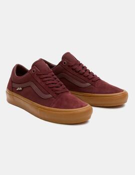 Zapatillas VANS SKATE OLD SKOOL - Dark Red/Gum