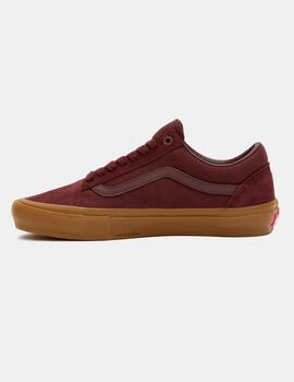 Zapatillas VANS SKATE OLD SKOOL - Dark Red/Gum