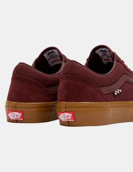 Zapatillas VANS SKATE OLD SKOOL - Dark Red/Gum