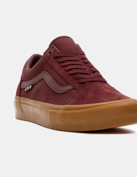 Zapatillas VANS SKATE OLD SKOOL - Dark Red/Gum