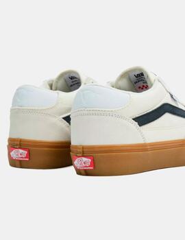 Zapatillas VANS ROWAN - Marshmallow/Gum