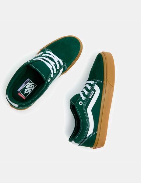 Zapatillas VANS CHUKKA LOW SIDESTRIPE Dark Green Gum