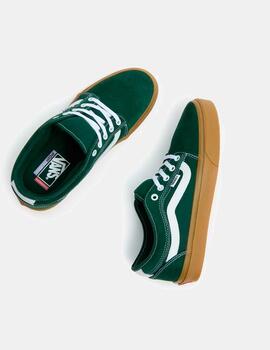 Zapatillas VANS CHUKKA LOW SIDESTRIPE - Dark Green/Gum