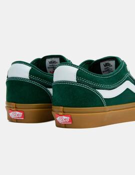 Zapatillas VANS CHUKKA LOW SIDESTRIPE - Dark Green/Gum