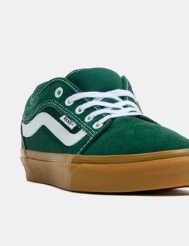 Zapatillas VANS CHUKKA LOW SIDESTRIPE - Dark Green/Gum