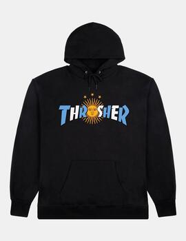 Sudadera Capucha THRASHER ARGENTINA - Black