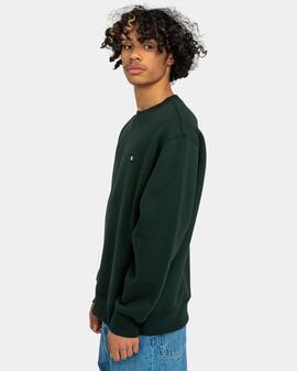 Sudadera Crew ELEMENT CORNELL HEAVY - Dark Green