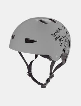 Casco BESTIAL WOLF - Gris