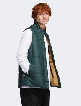 Chaleco ADIDAS SKATEBOARDING INSULATED VEST - Verde
