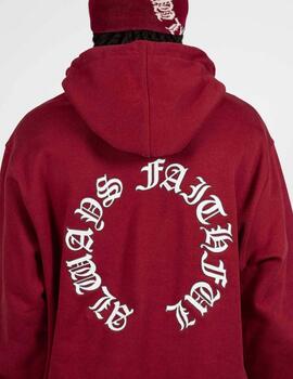 Sudadera Capucha WASTED PARIS FATE - Burnt Red