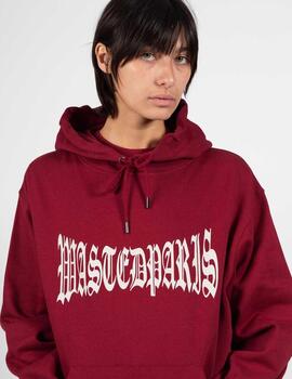 Sudadera Capucha WASTED PARIS FATE - Burnt Red