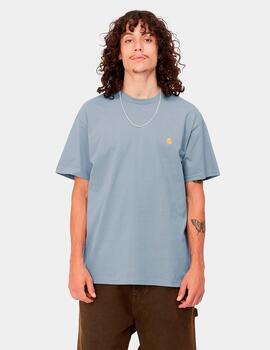 Camiseta CARHARTT CHASE - Mirror/Gold