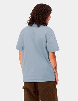 Camiseta CARHARTT CHASE - Mirror/Gold